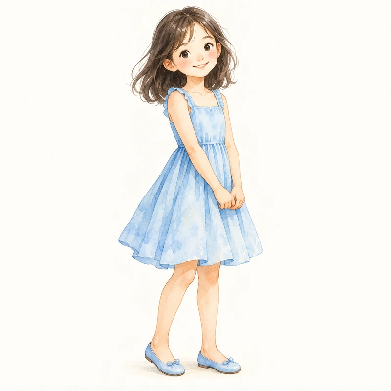 Una niña