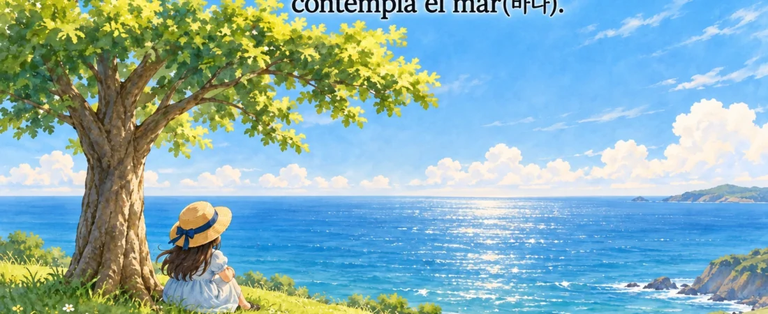 En una colina junto al mar