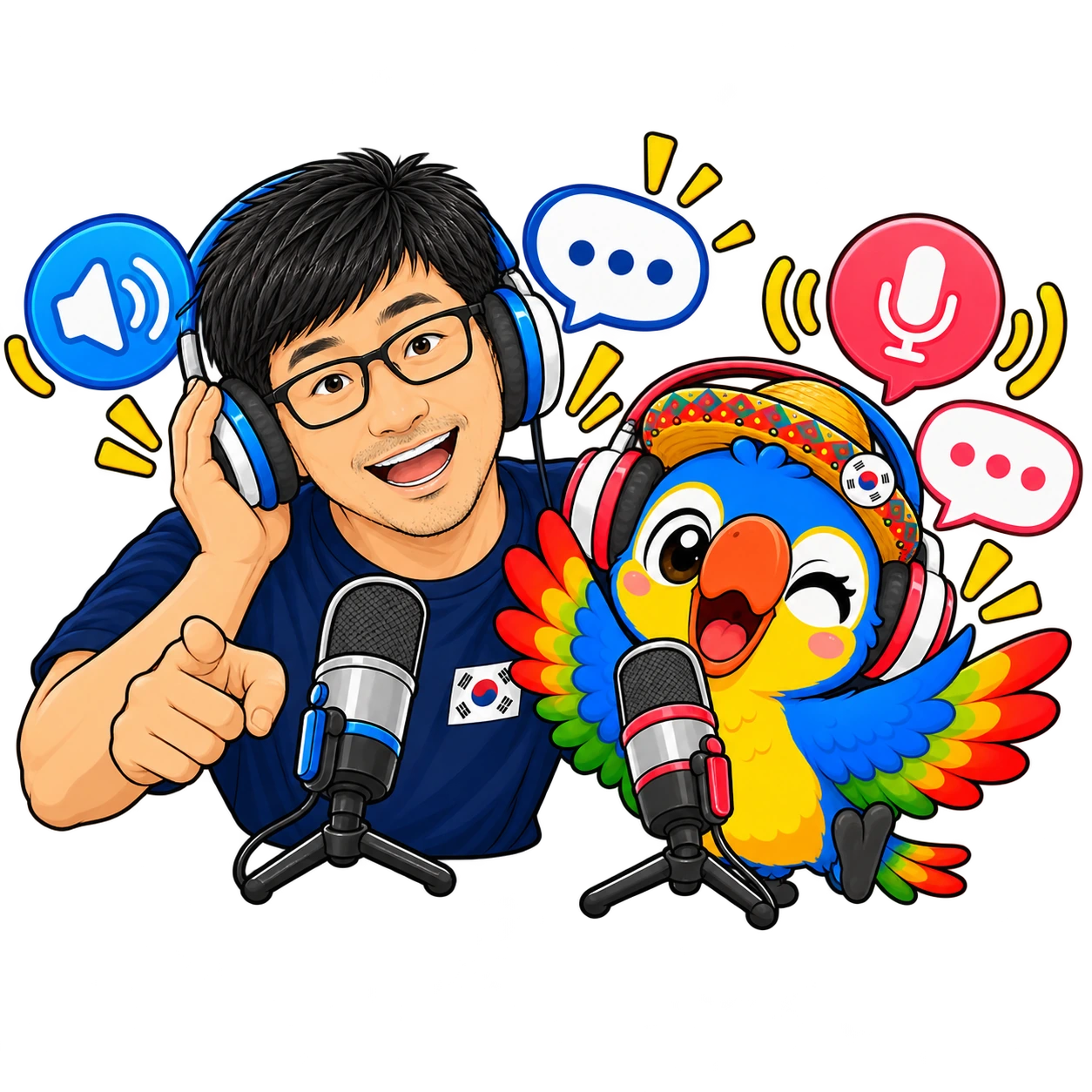 Escucha y habla