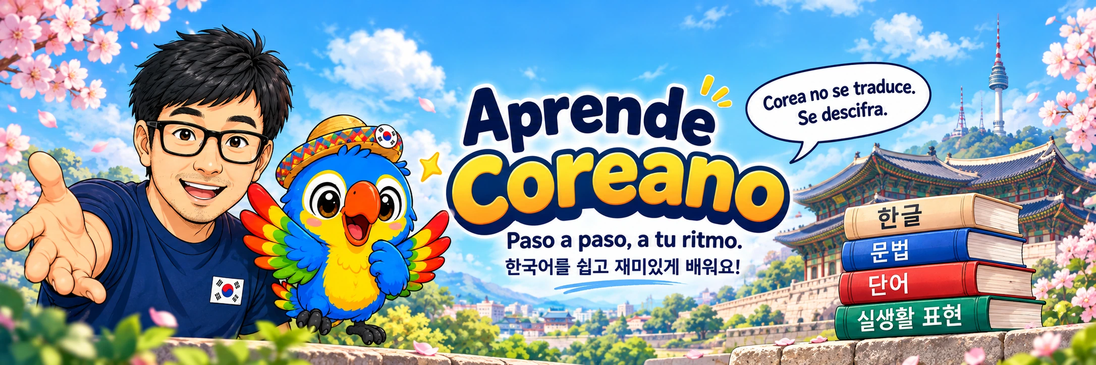 Tío Song y Lorita: Aprende Coreano